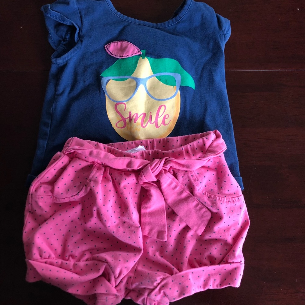 Toddler shirt and shorts!